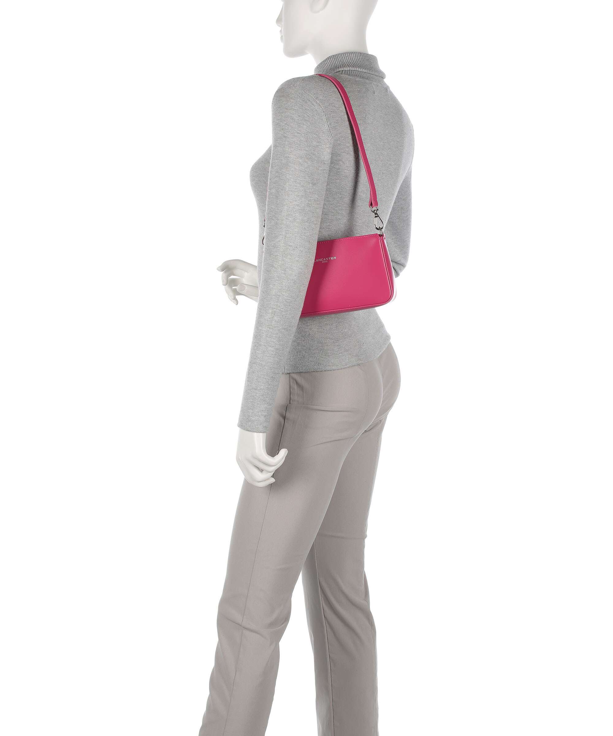 Lancaster Suave Even Shoulder bag fuxia