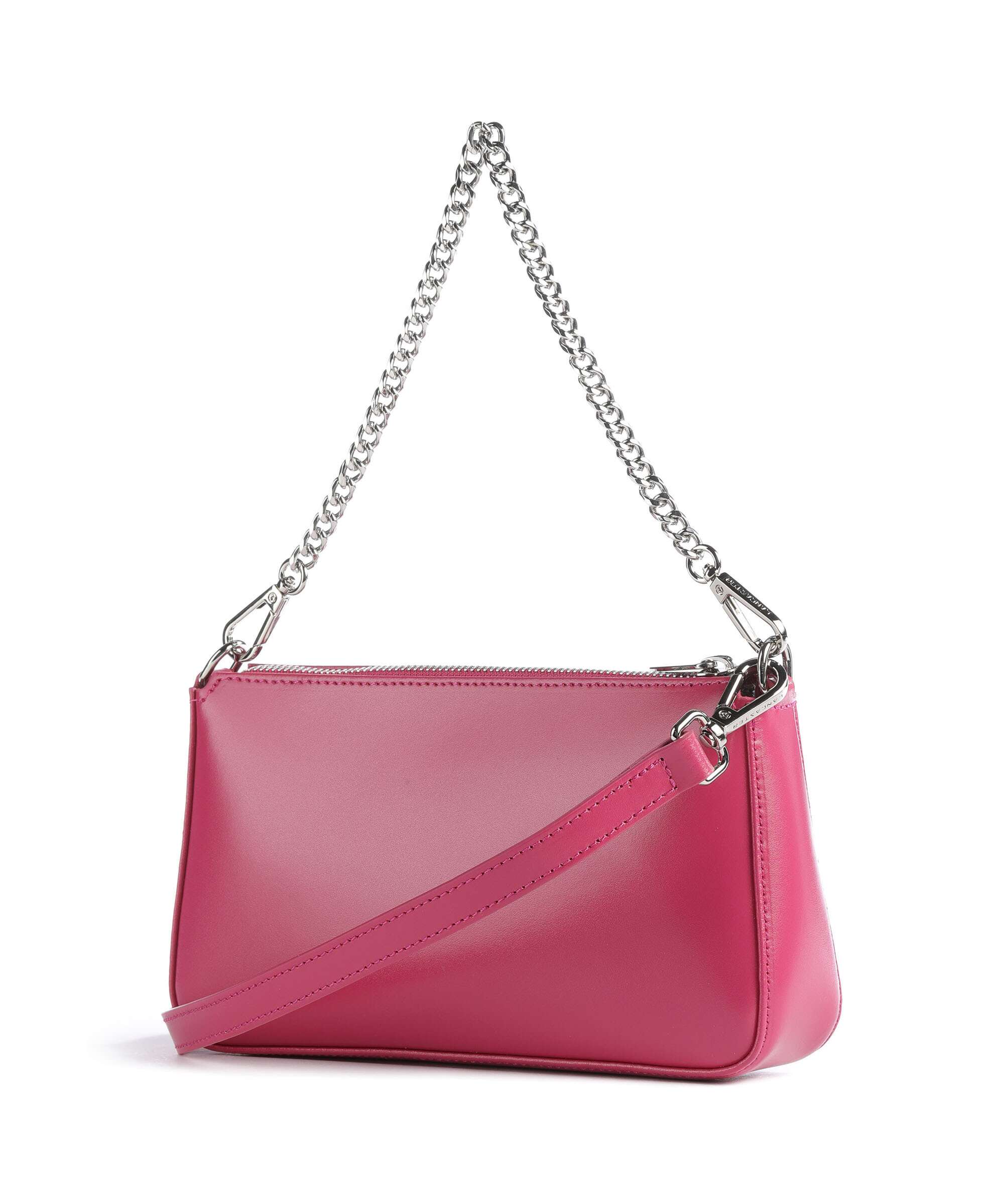 Lancaster Suave Even Shoulder bag fuxia
