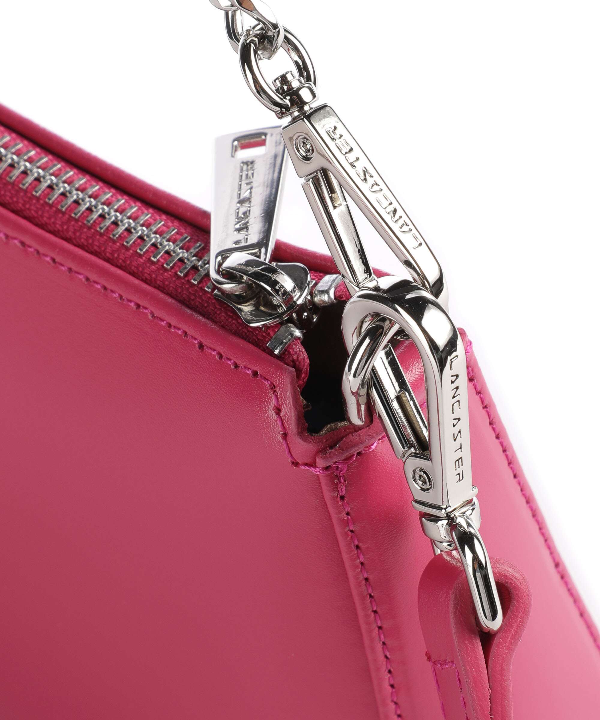 Lancaster Suave Even Shoulder bag fuxia