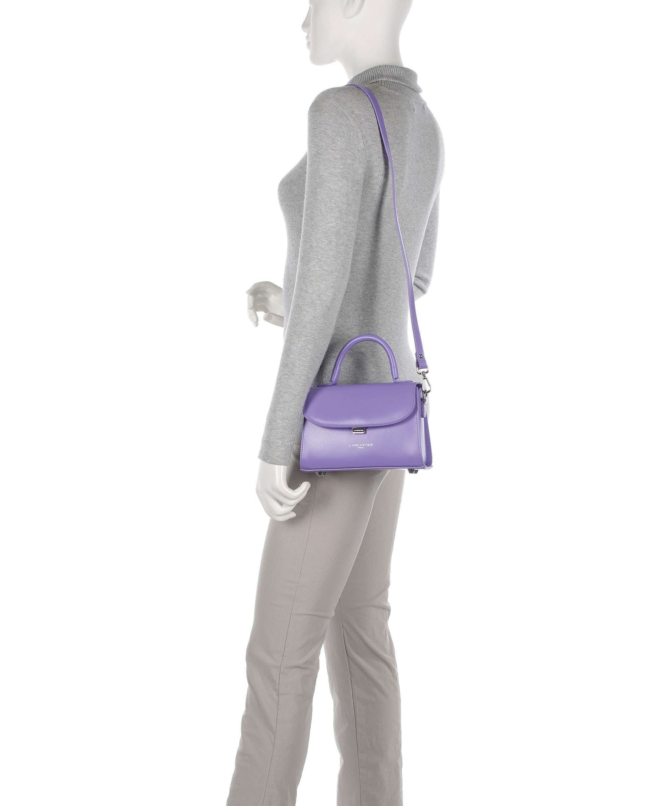 Lancaster Suave Even Handbag iris