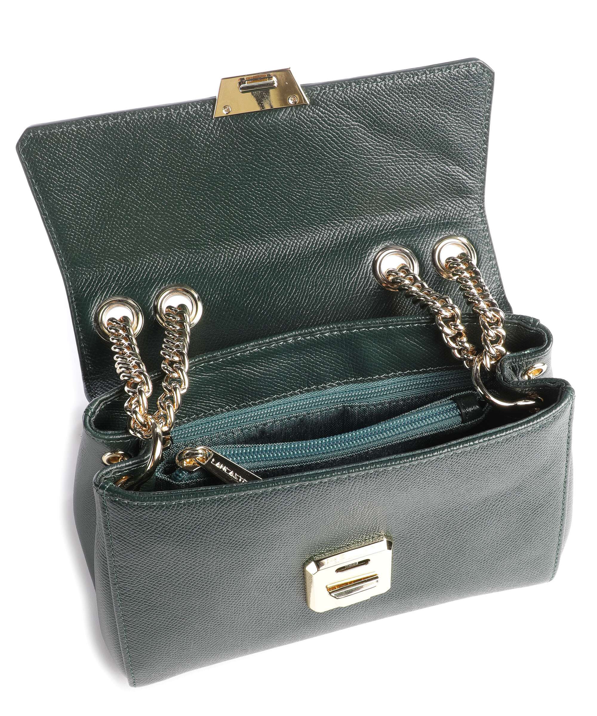 Lancaster Delphino Tina Shoulder bag vertfoncé