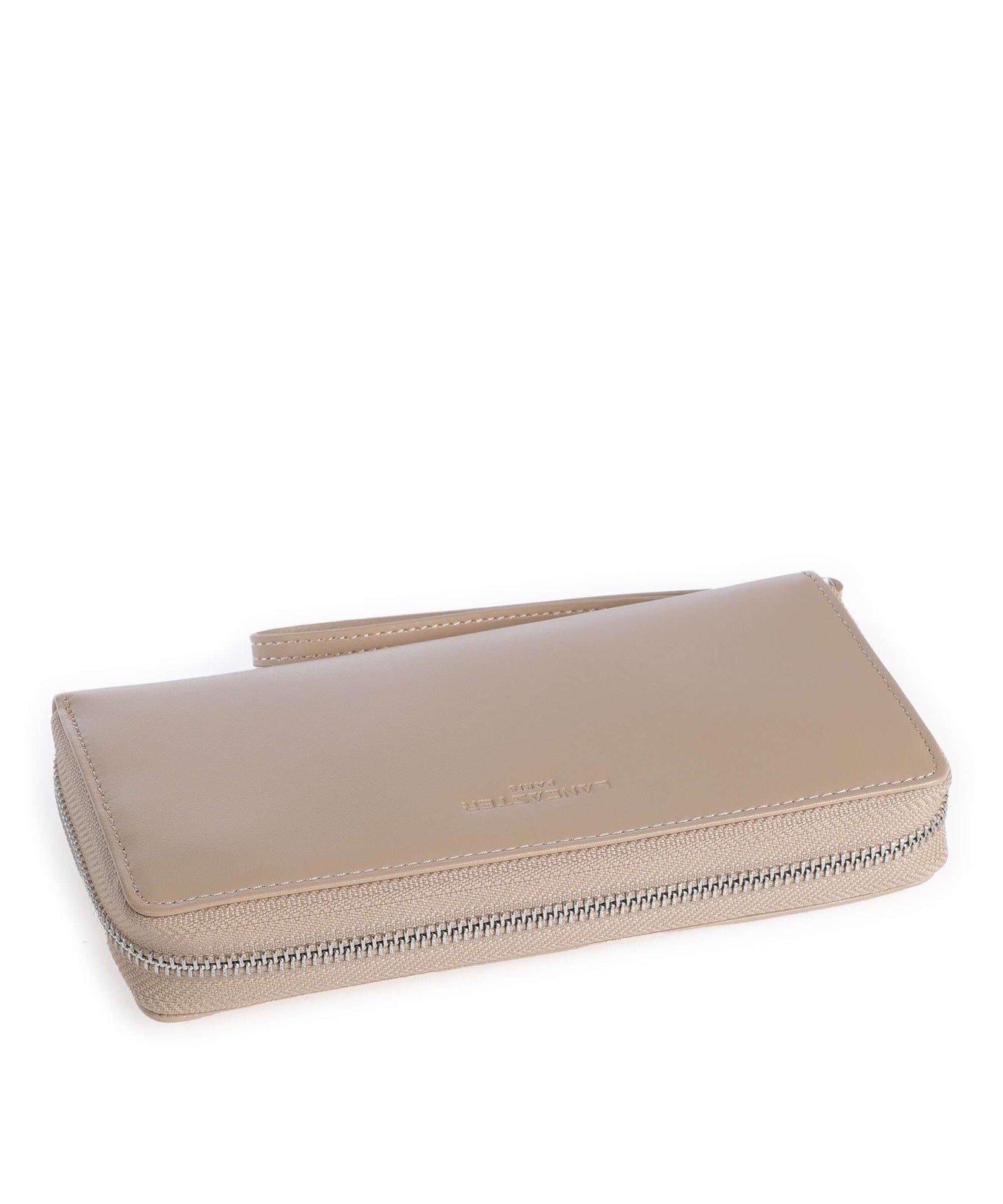 Lancaster Paris PM Wallet beige foncé