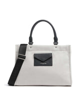 Lancaster Actual Canvas Conscious Handtasche grisclai