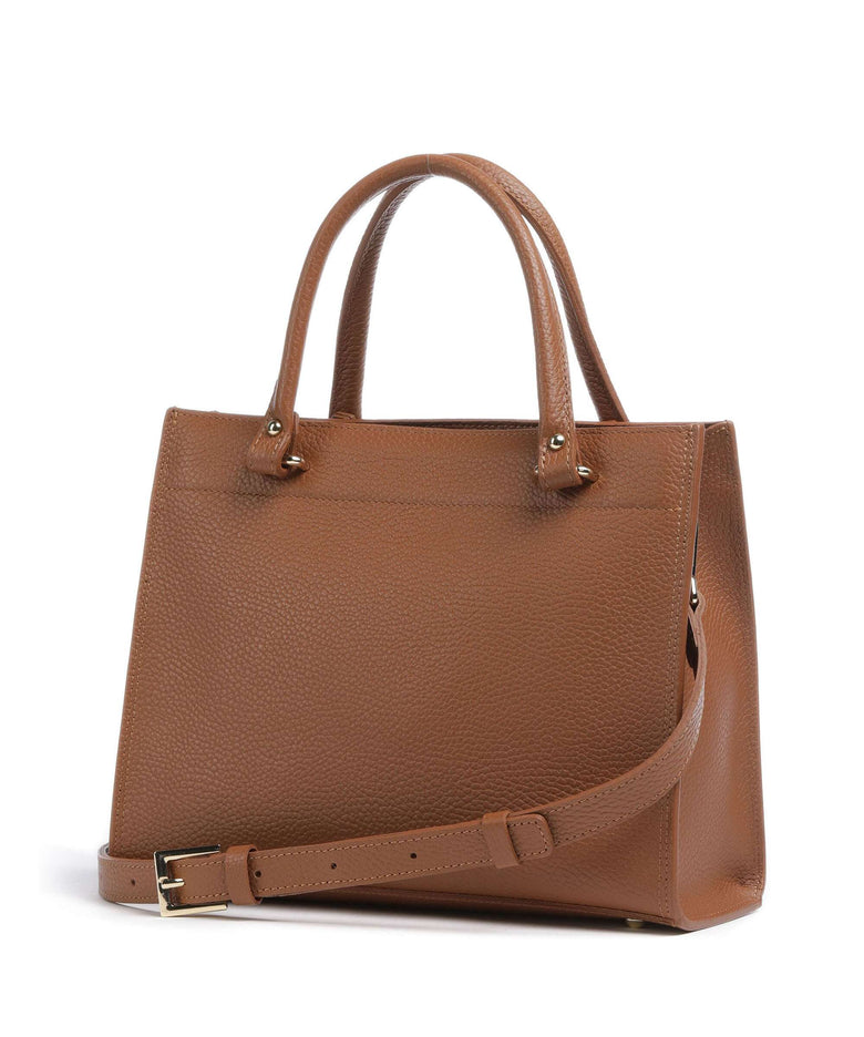 Lancaster Foulonne Double Handbag camel