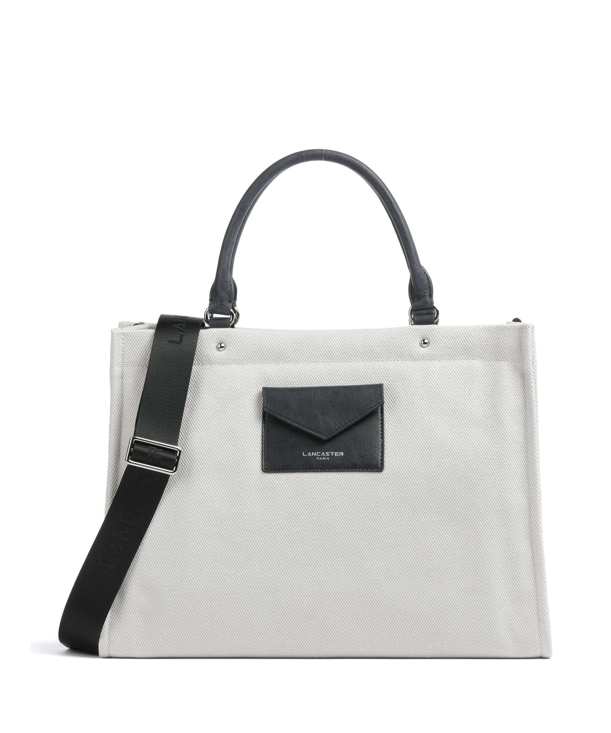 Lancaster Actual Canvas Conscious Handbag grisclai