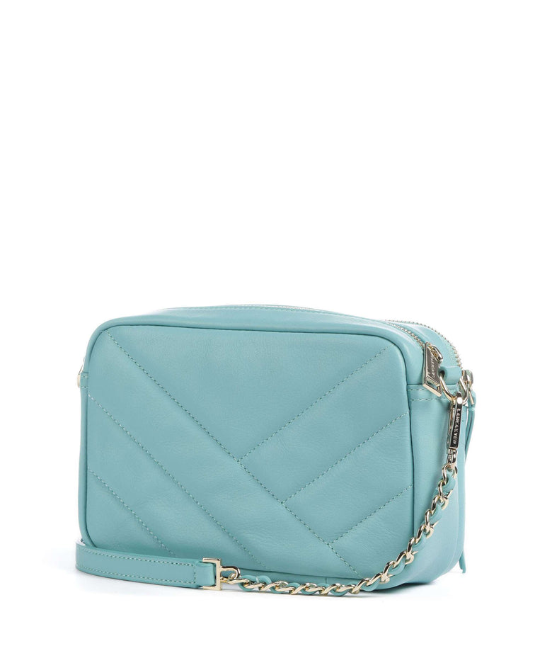 Lancaster Soft Matelassé Crossbody bag lagon