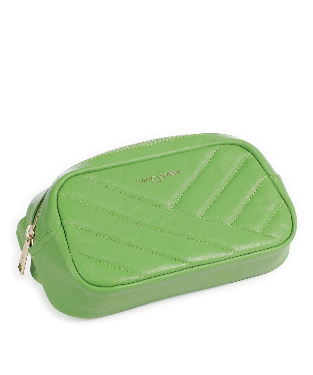 Lancaster Soft Matelassé Belt bag vertmouss