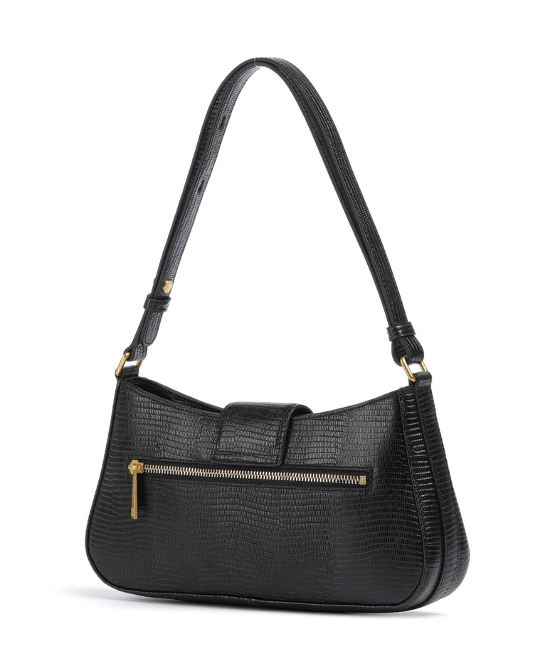 Lancaster Exotic Ily Shoulder bag noir/lézard