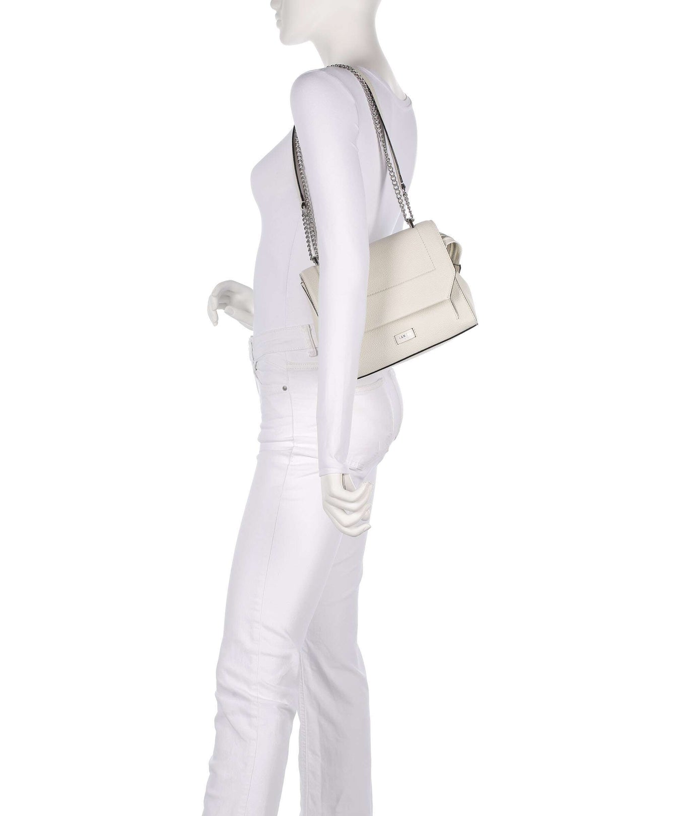 Lancel Ninon M Shoulder bag snow