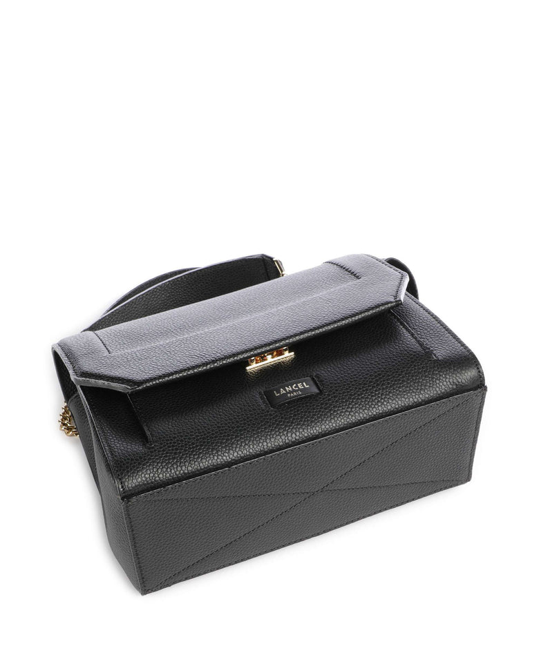 Lancel Ninon M Shoulder bag black/gold