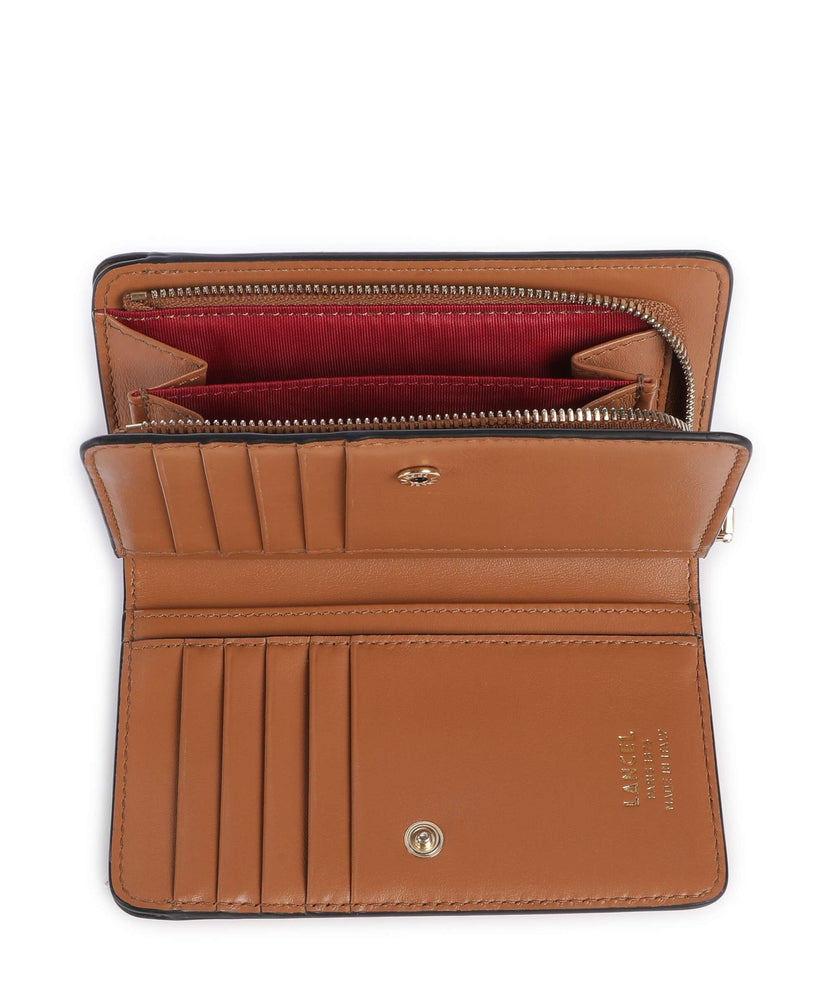 Lancel Origami Wallet camel
