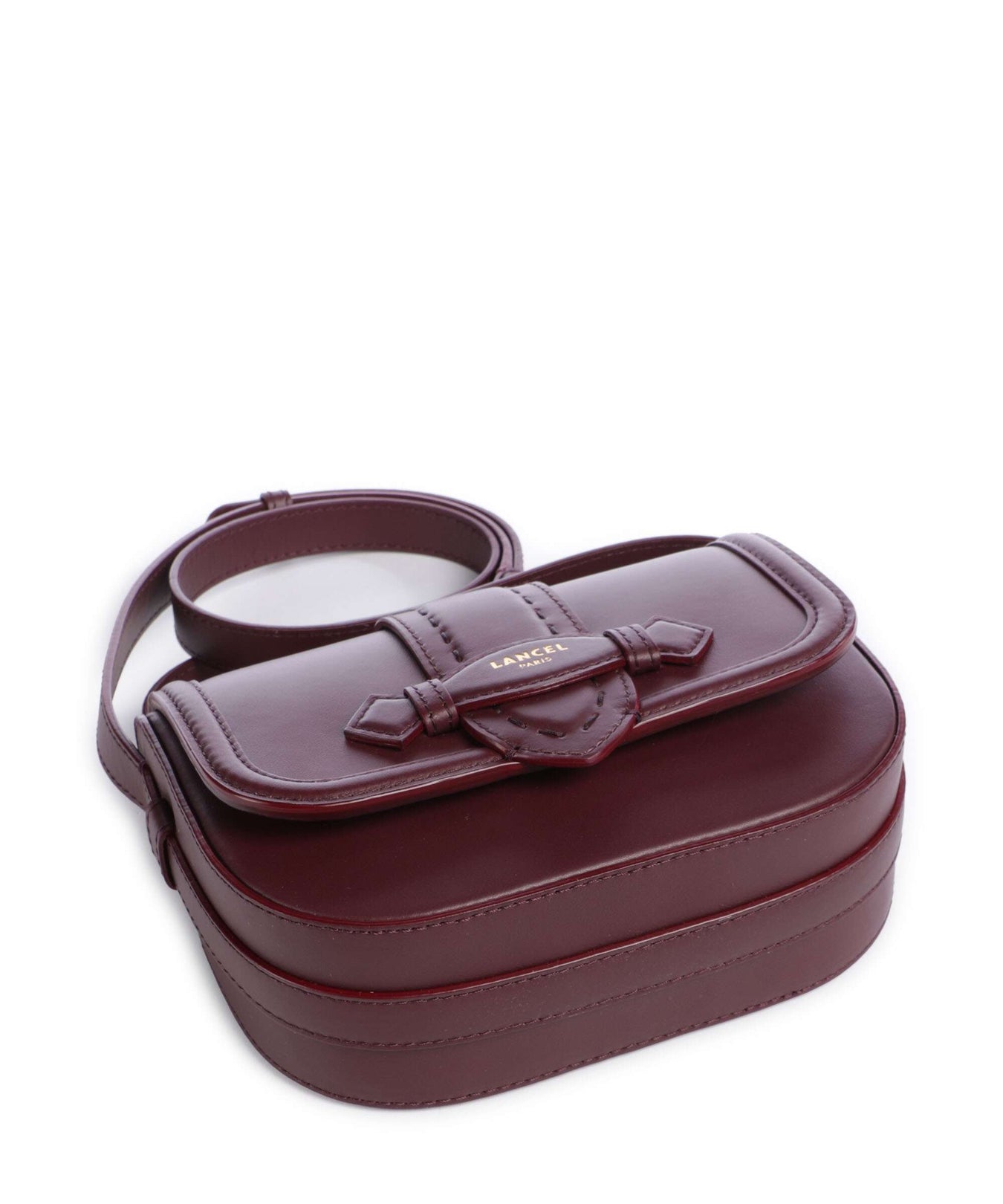 Lancel Sienna S Crossbody bag cassis