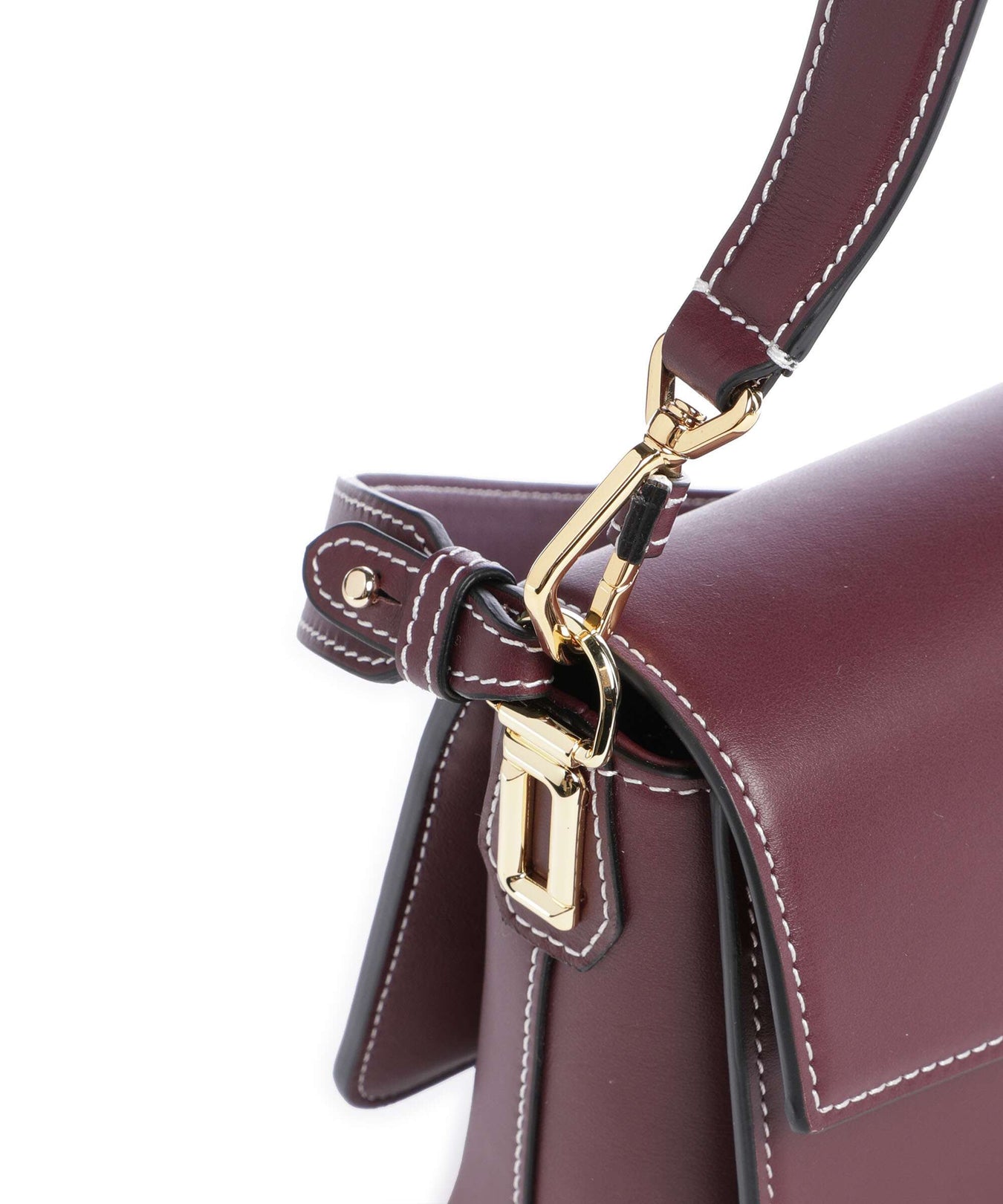 Lancel Angele M Shoulder bag cassis