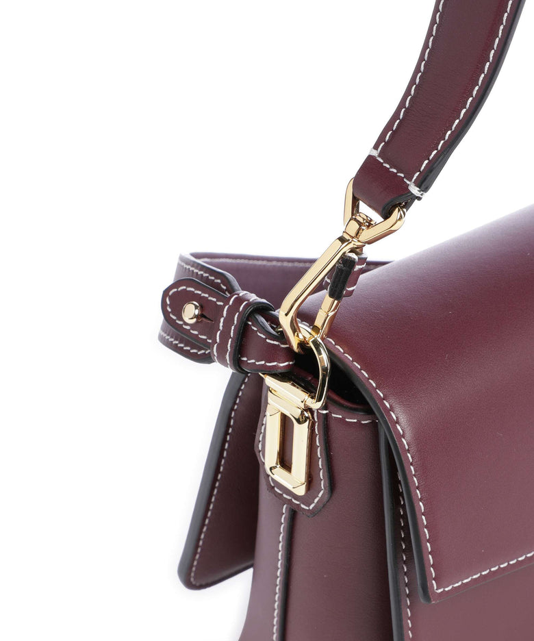 Lancel Angele M Shoulder bag cassis
