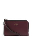 Lancel Origami Credit card holder cassis