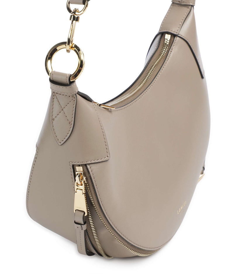 Lancel Origami S Hobo bag pebble