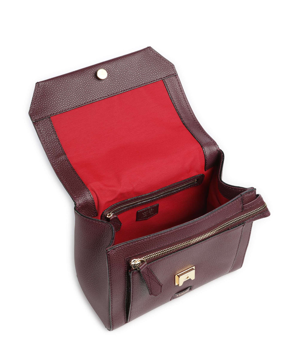 Lancel Ninon M Shoulder bag cassis