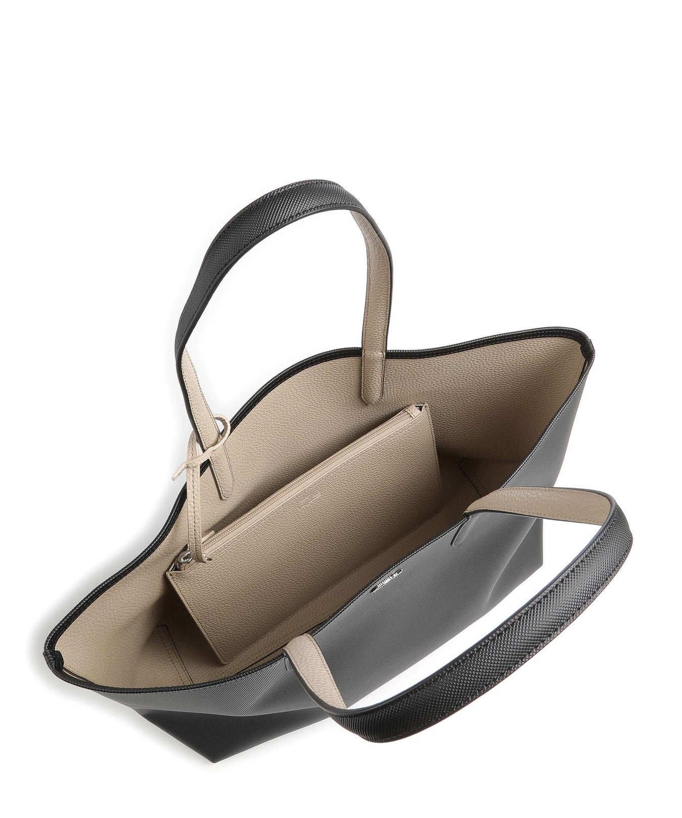 Lacoste Anna Tote bag noir/krema