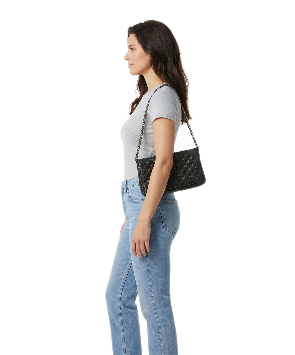 The Kooples Heritage Small Shoulder bag black