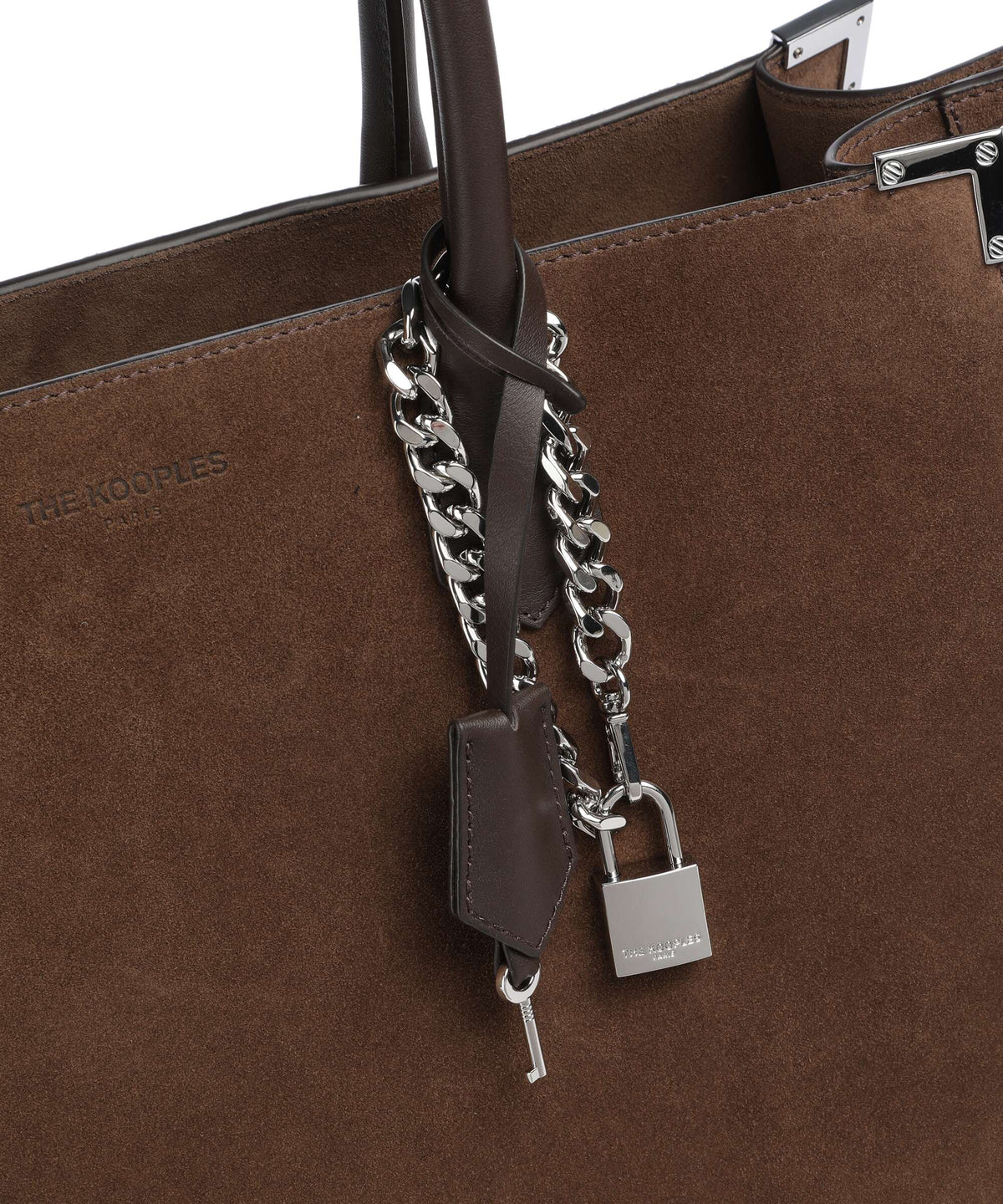 The Kooples Ming Large Tote bag chocolate
