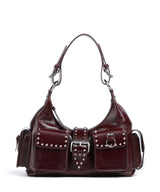 The Kooples Amelia Schultertasche bordeaux