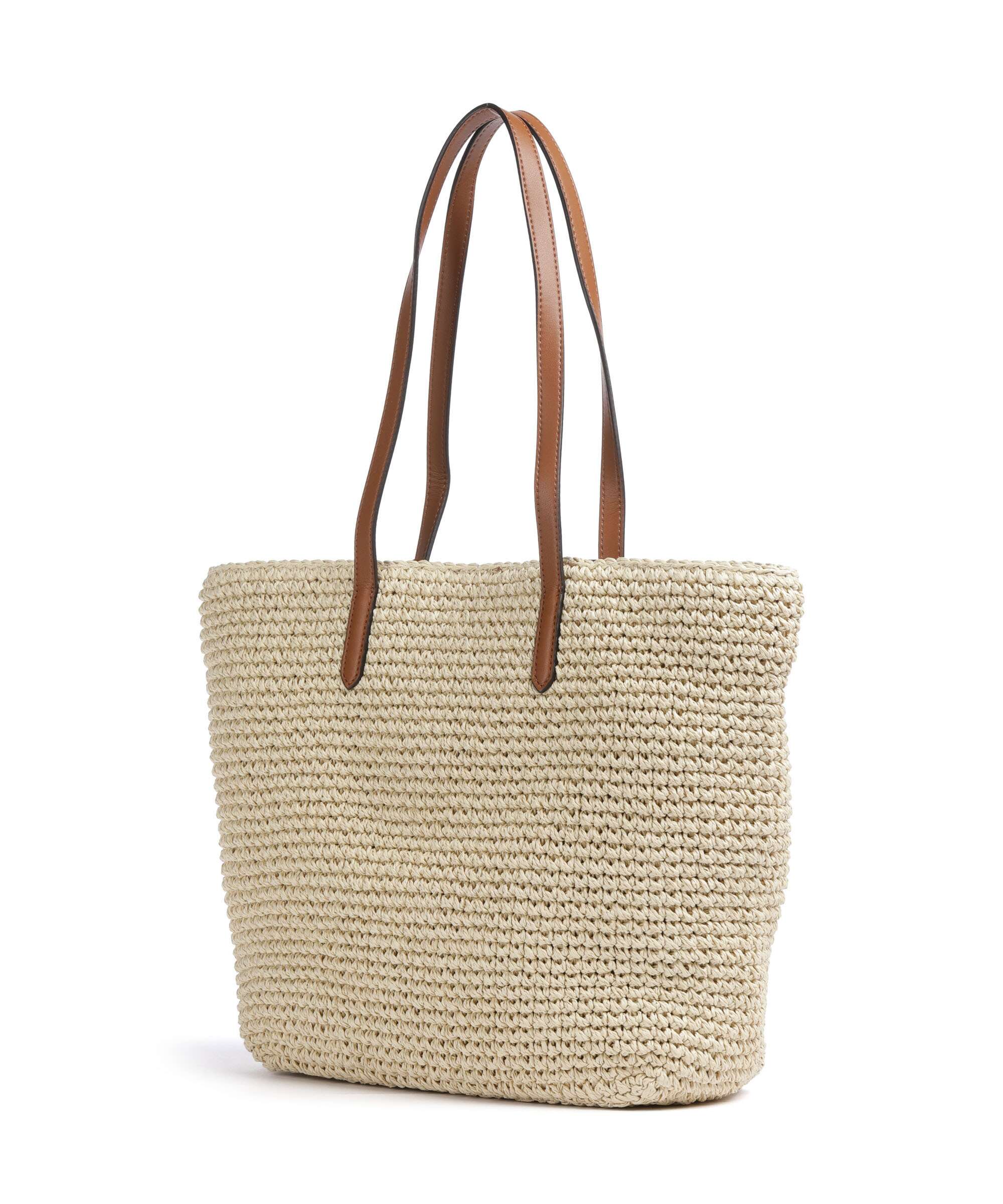 Lauren Ralph Lauren Whitney 29 Straw Tote bag natural/lauren tan
