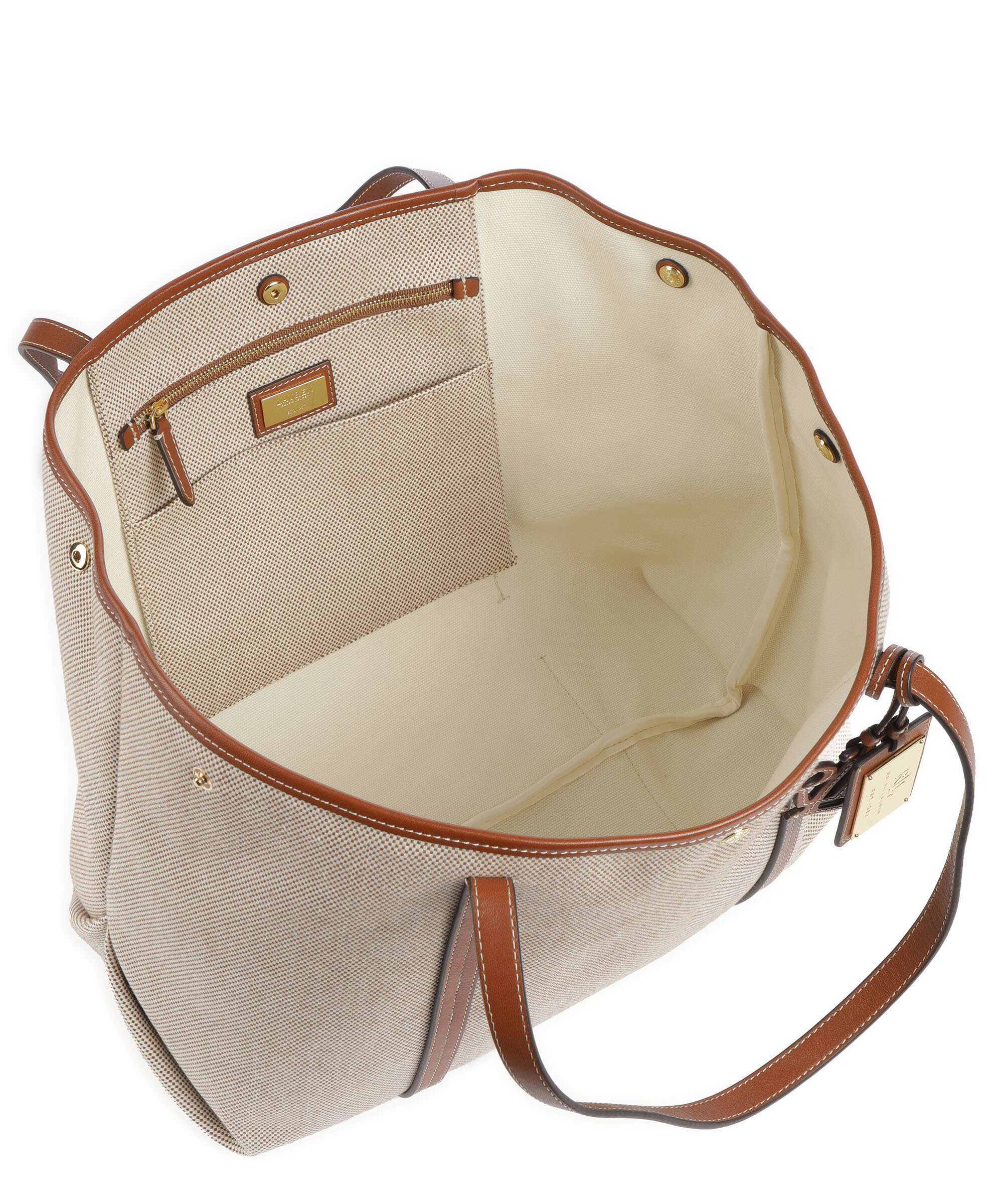 Lauren Ralph Lauren Emerie Large Tote bag natural/lauren tan