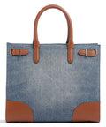 Lauren Ralph Lauren Devyn Medium Handbag sunset indigo wash/lauren tan