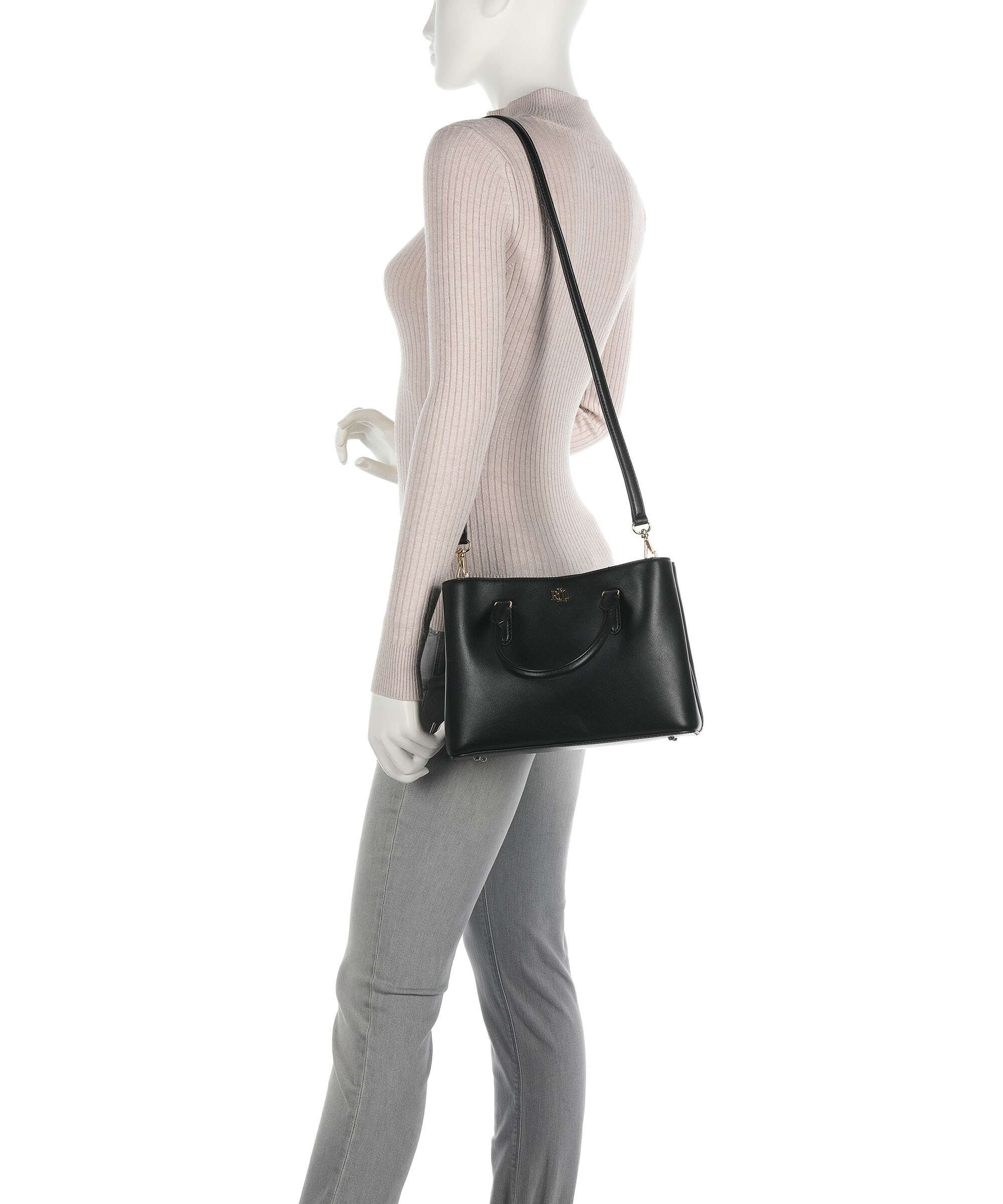 Lauren Ralph Lauren Marcy 26 Handbag black