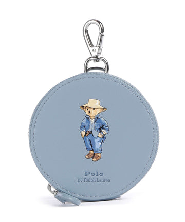 Polo Ralph Lauren Bear Traveller Portefeuille faded denim