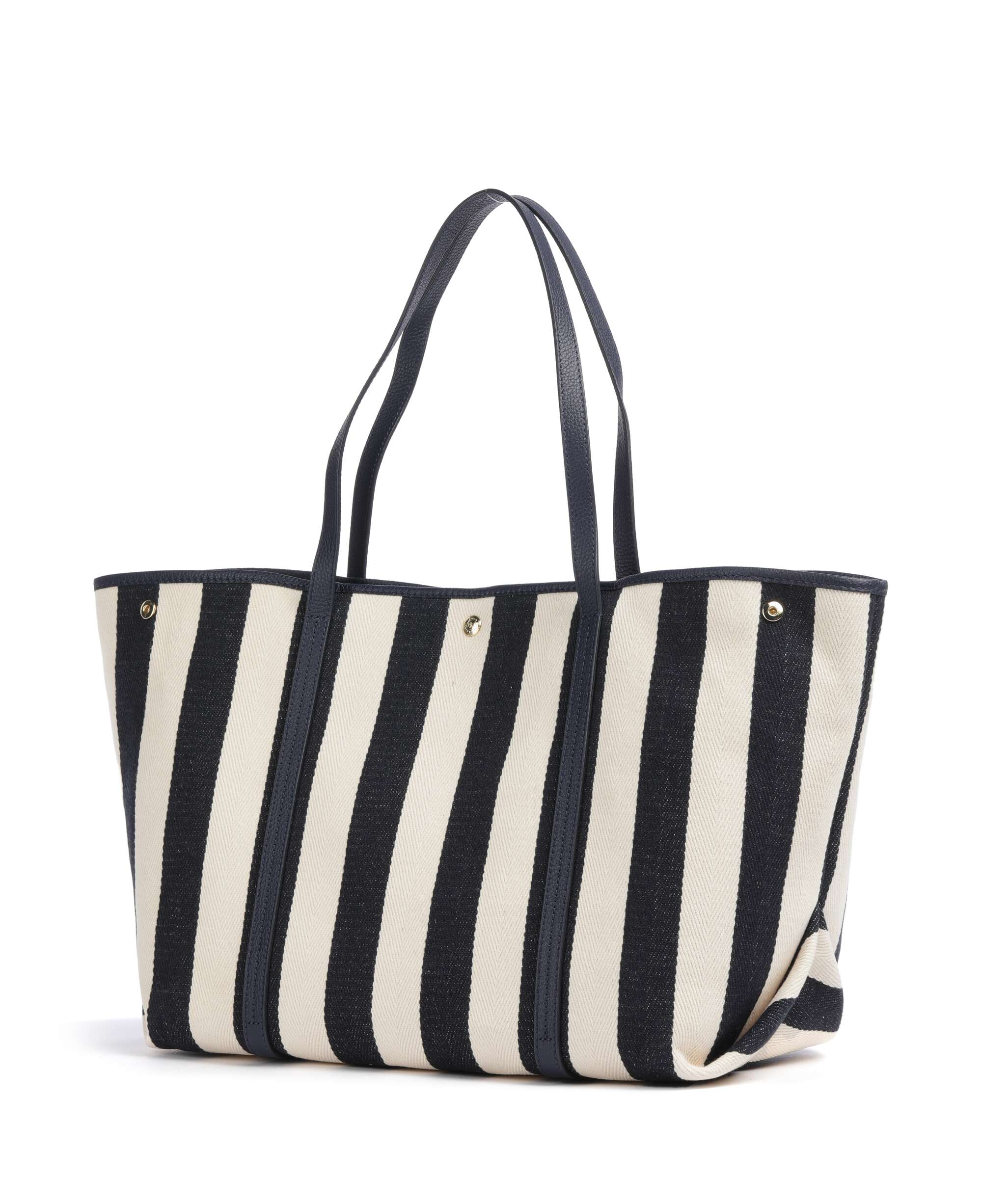 Lauren Ralph Lauren Emerie Extra Large Tote bag natural/refined navy stripe