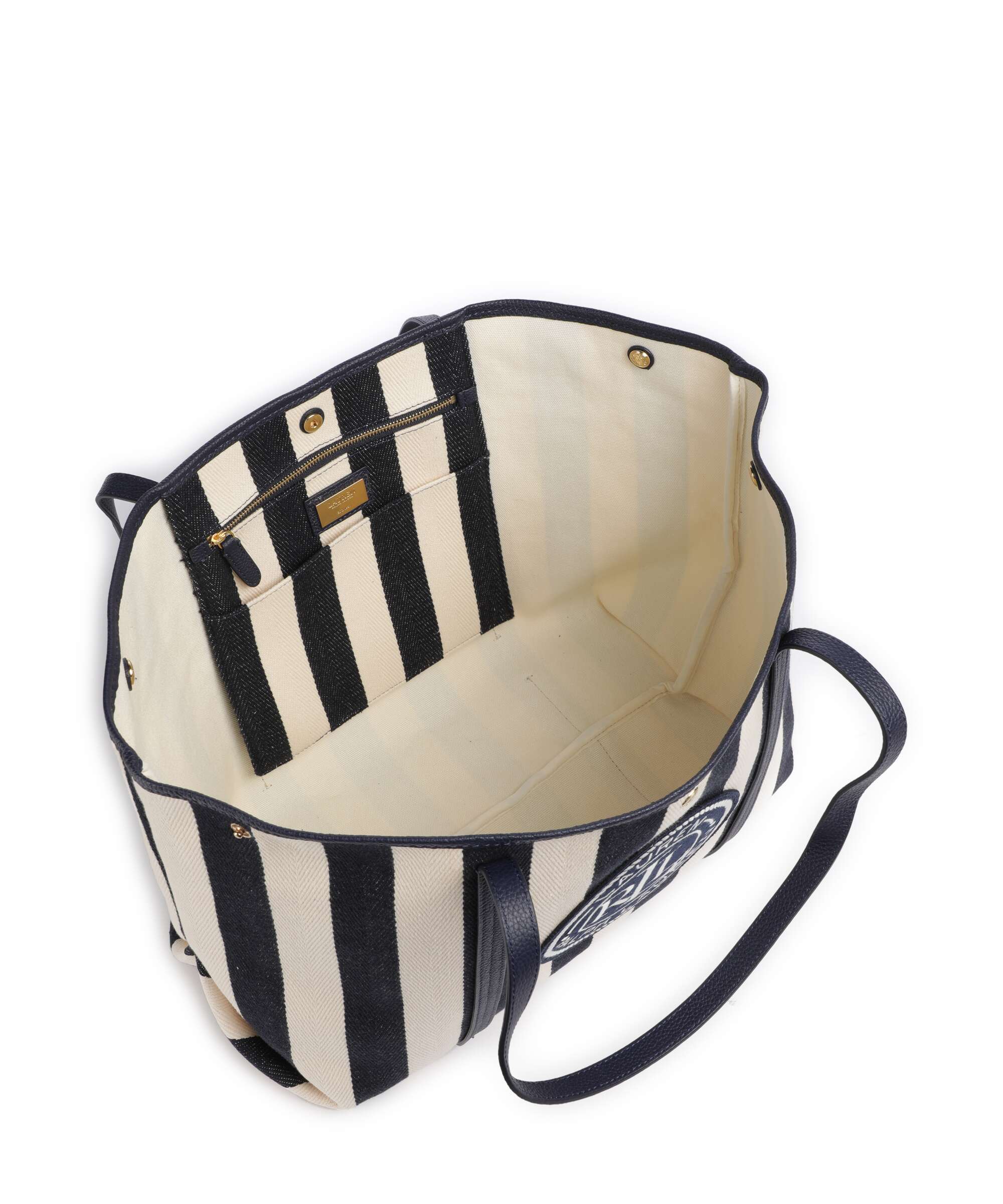 Lauren Ralph Lauren Emerie Extra Large Tote bag natural/refined navy stripe