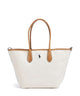 Polo Ralph Lauren Bellport Medium Shopper natural/navy