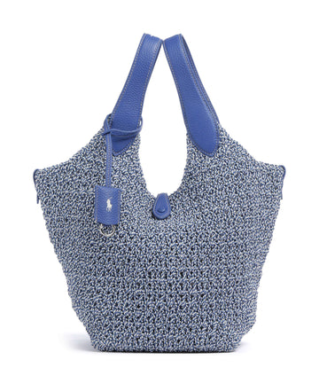 Polo Ralph Lauren Play Medium Handtasche bright blue/optic white