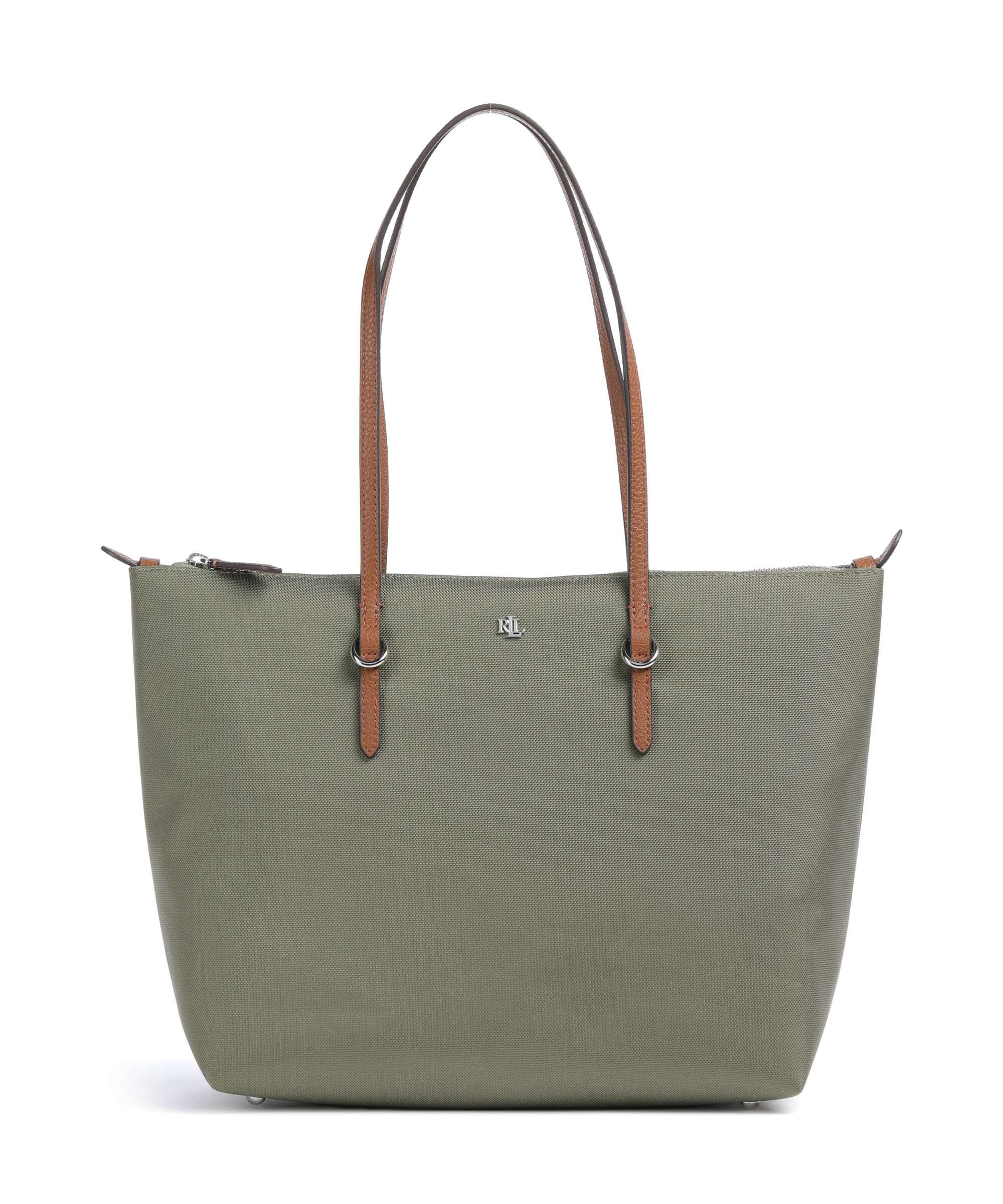 Lauren Ralph Lauren Keaton 26 Tote bag sage green/lauren tan
