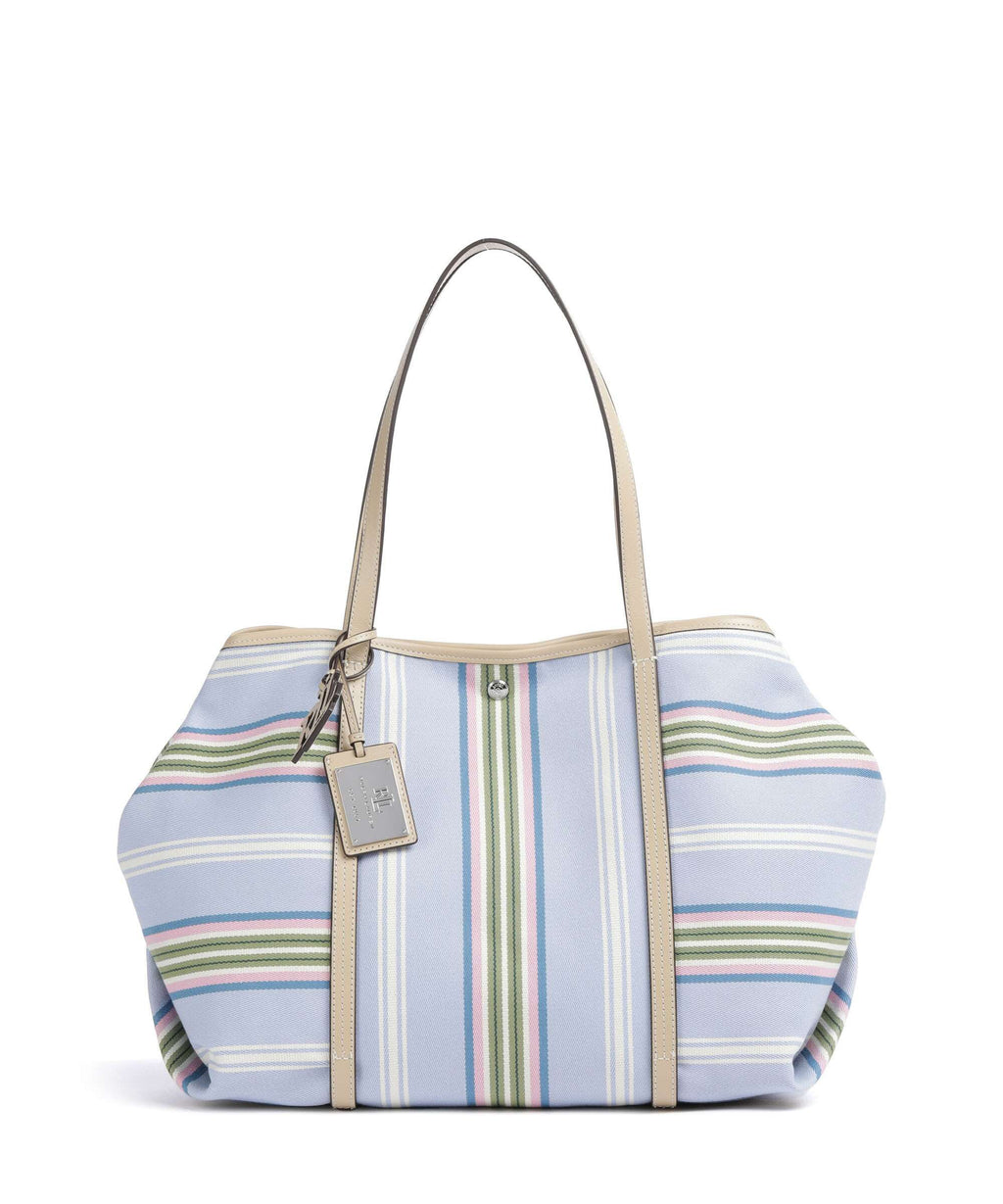 Lauren Ralph Lauren Emerie Large Tote bag carolina stripe/sand dune