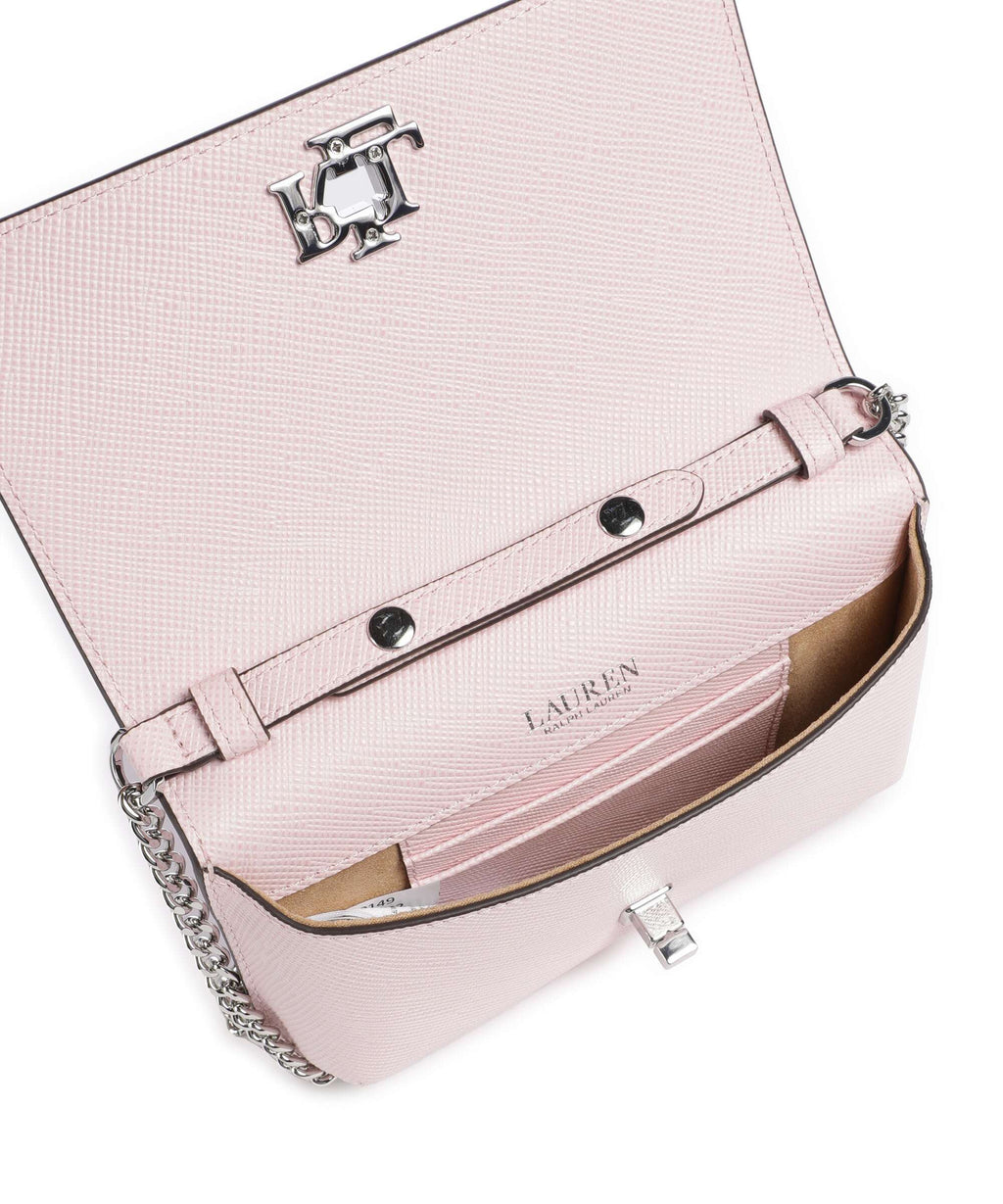 Lauren Ralph Lauren Turn-Lock Crossbody bag hint of pink