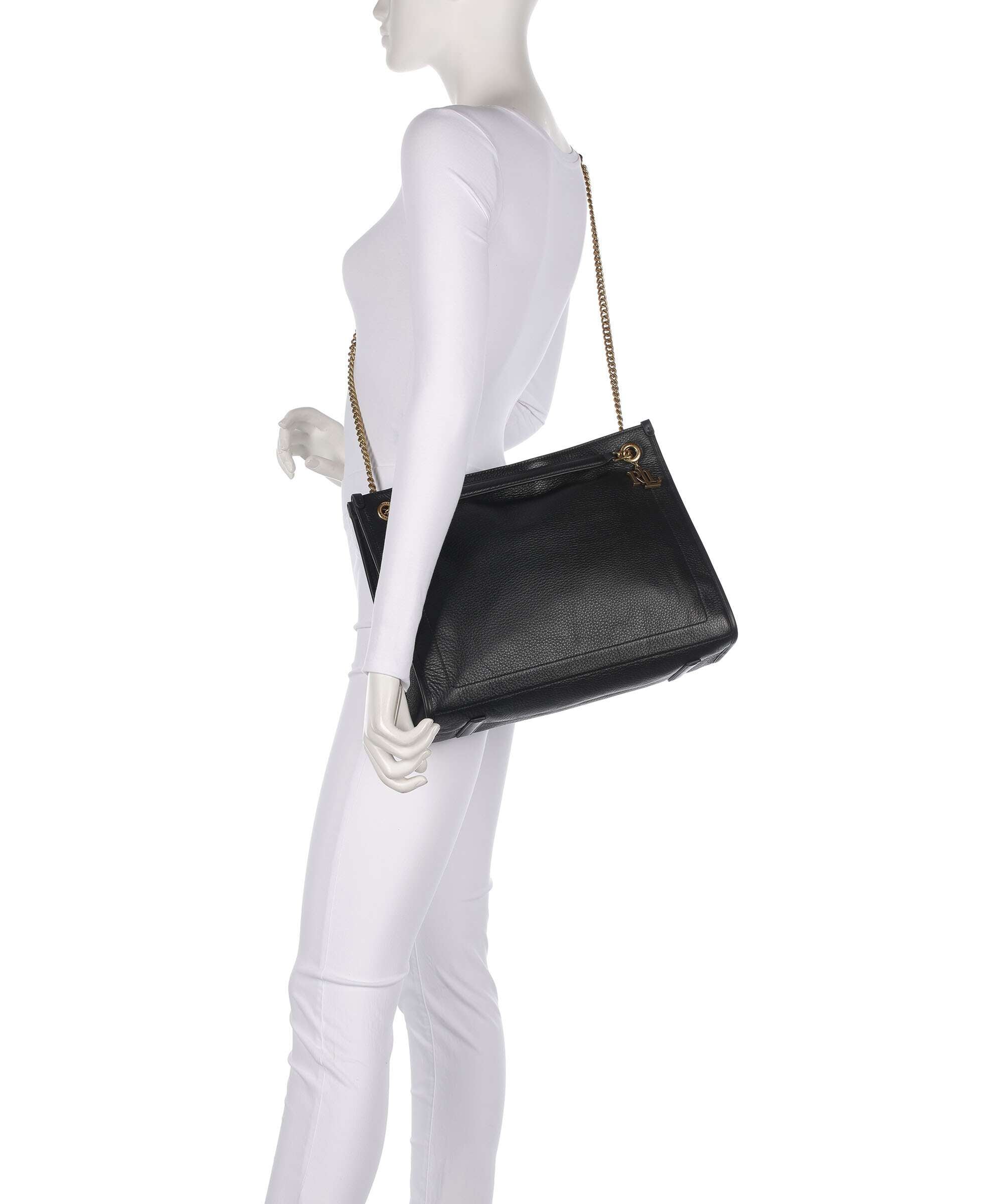 Lauren Ralph Lauren Bradley Large Tote bag black