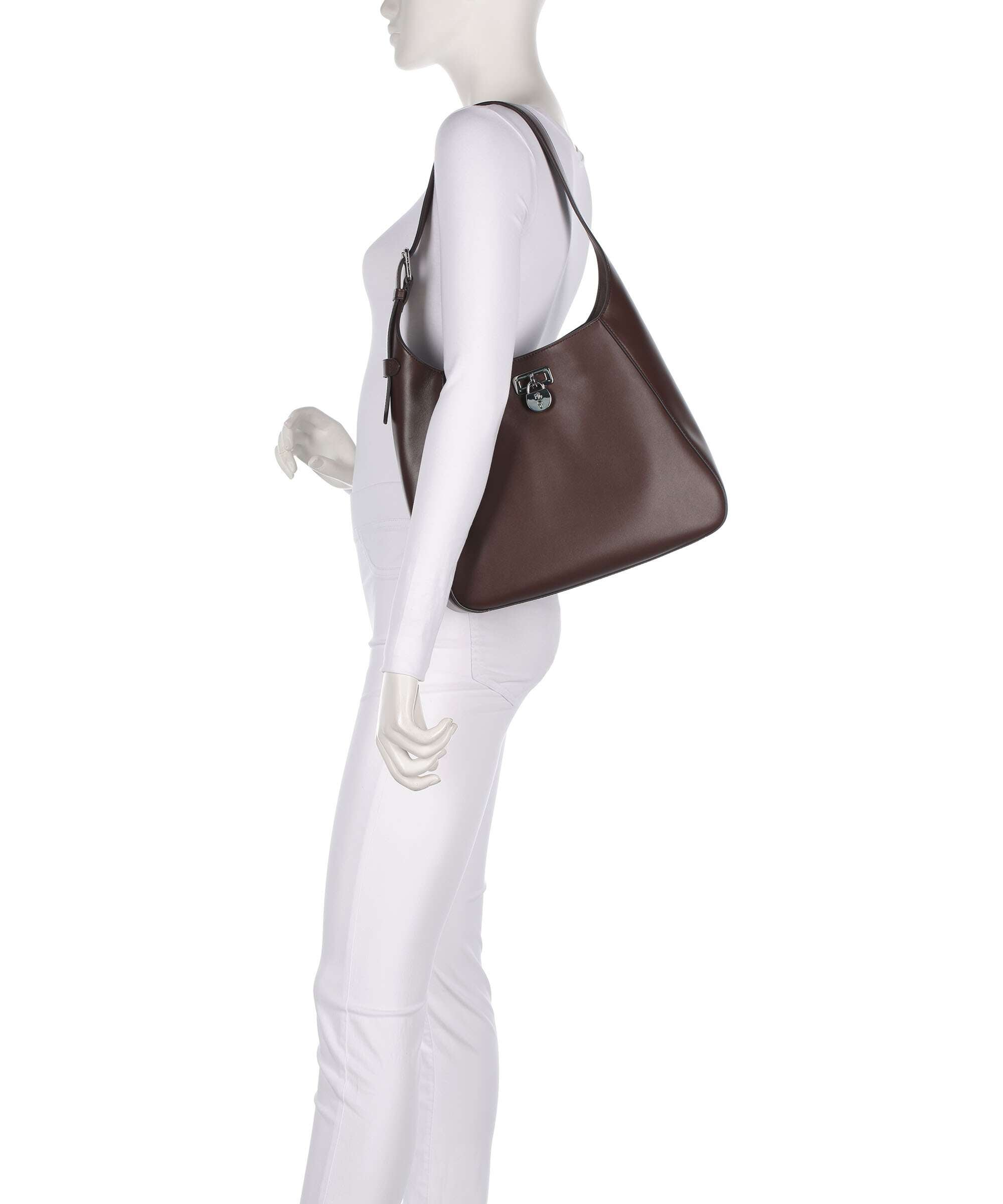 Lauren Ralph Lauren Tanner Large Shoulder bag dark hickory