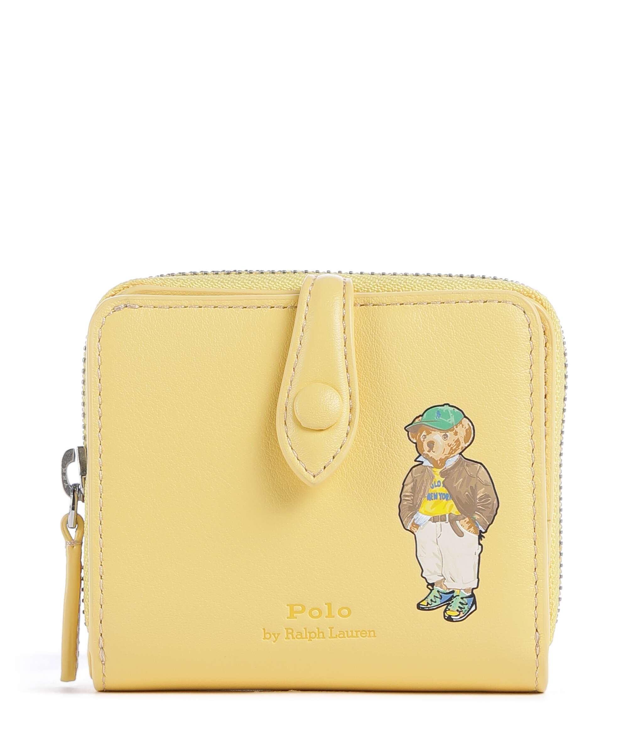 Polo Ralph Lauren Bear Fall Wallet lemon meringue