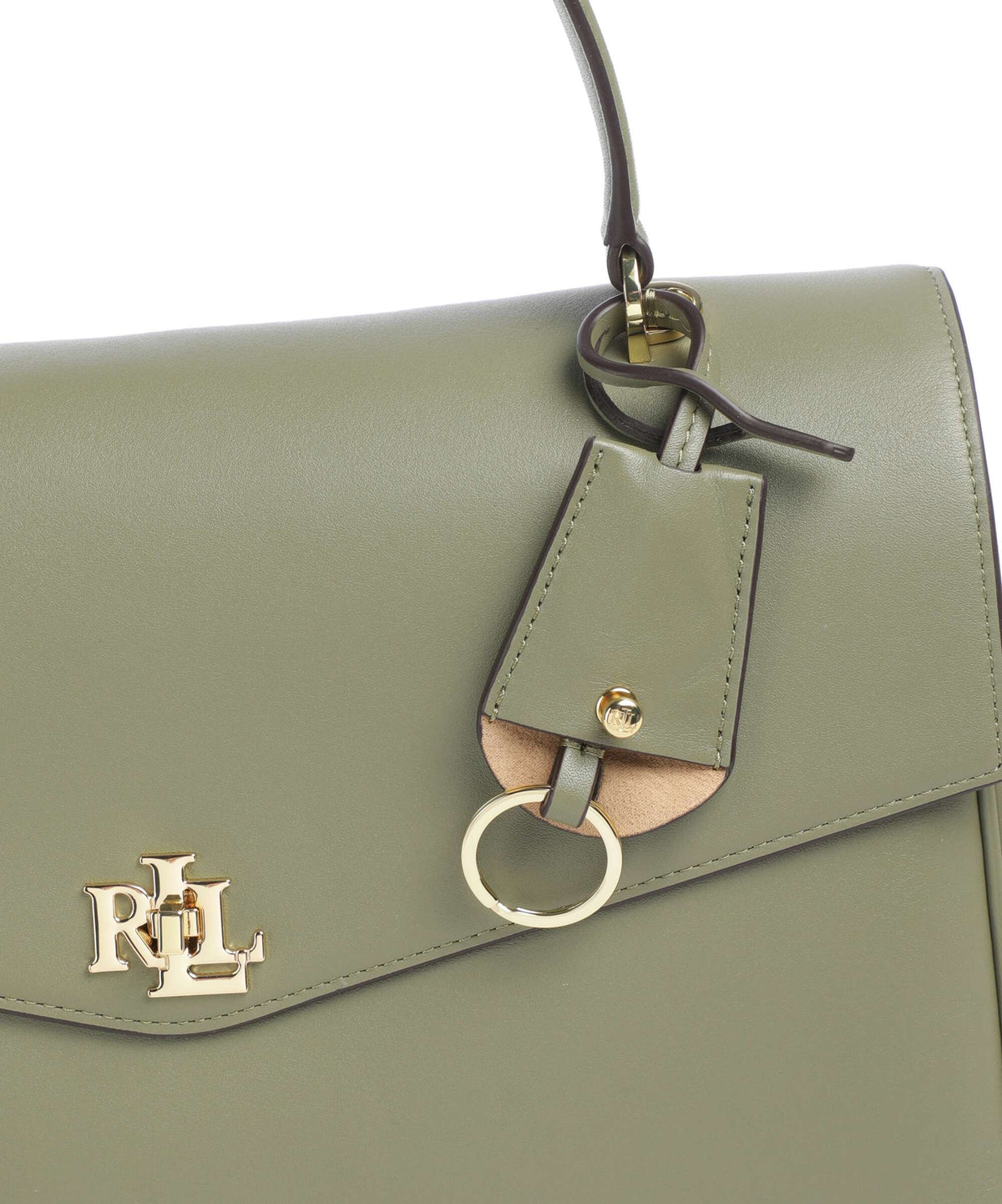 Lauren Ralph Lauren Farrah Medium Handbag sage green