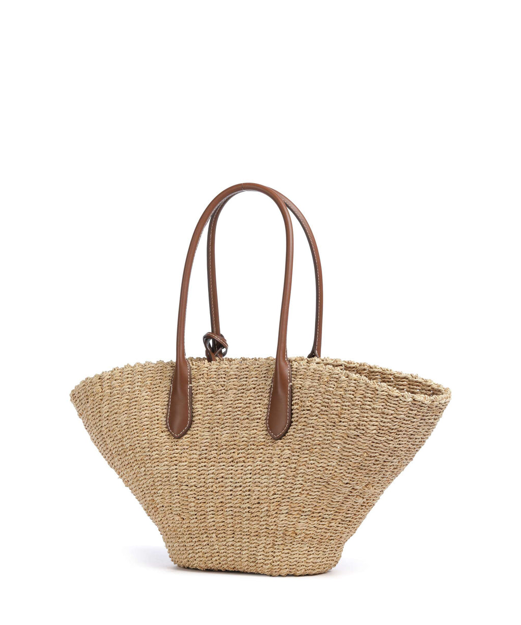 Polo Ralph Lauren Bellport Medium Tote bag natural/cuoio