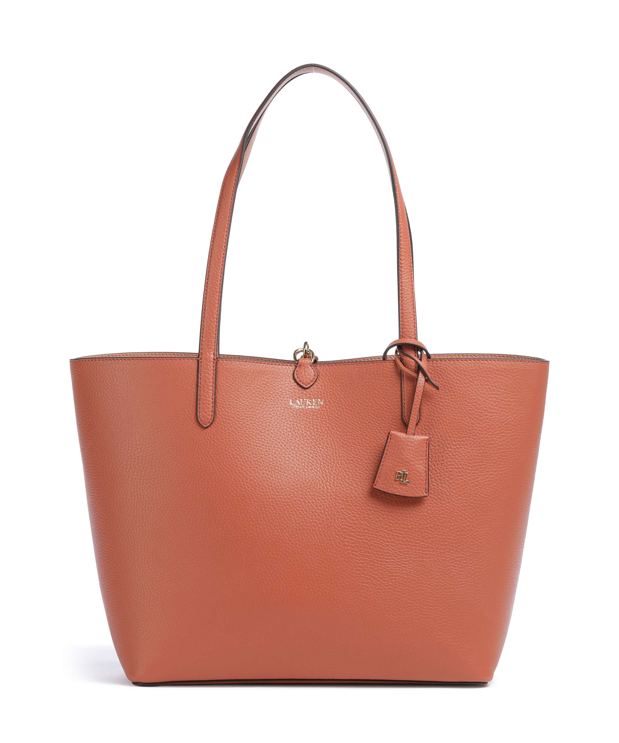 Lauren Ralph Lauren Medium Tote bag red terracotta/pink sienna