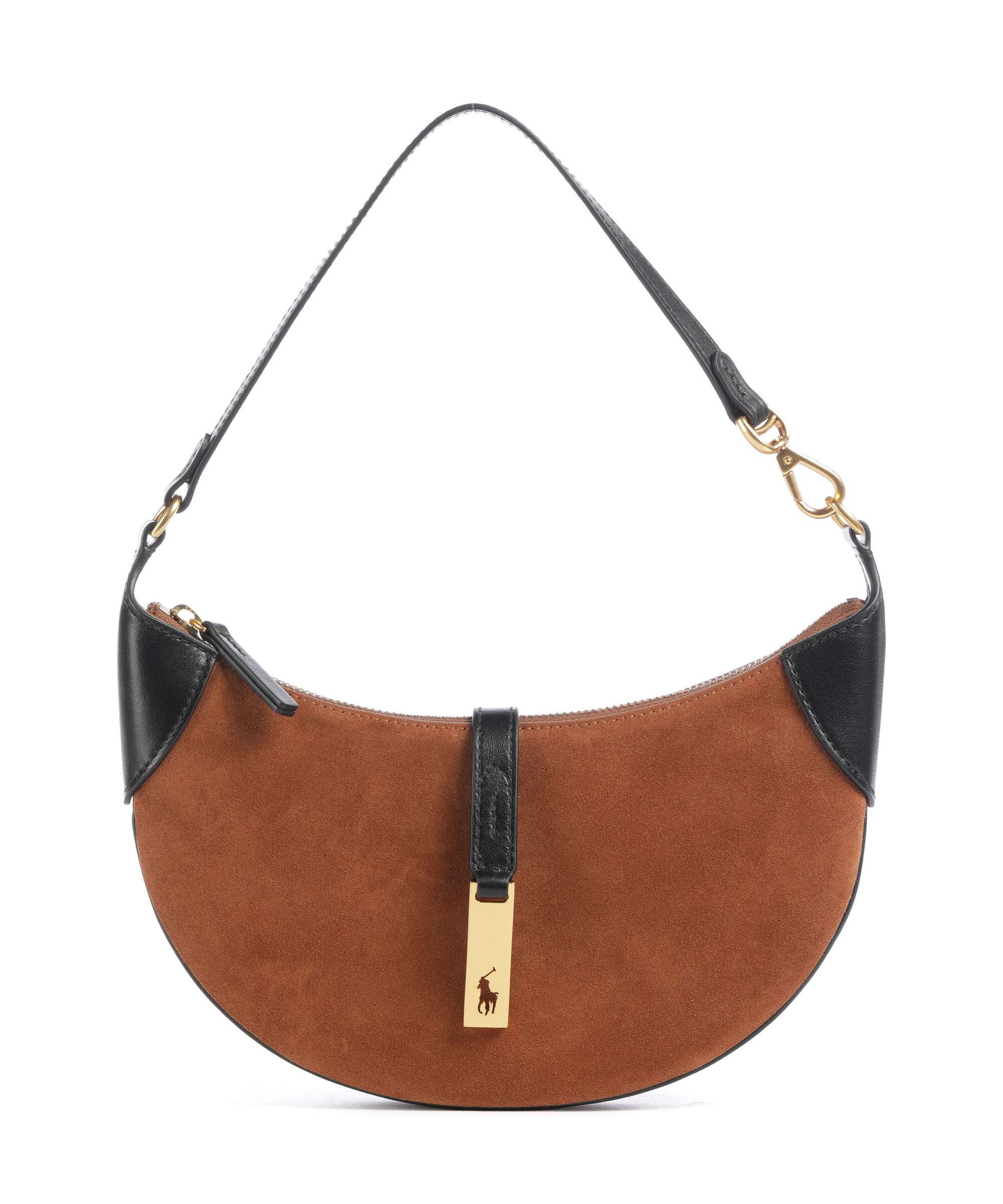Polo Ralph Lauren ID Collection Small Shoulder bag toffee/black