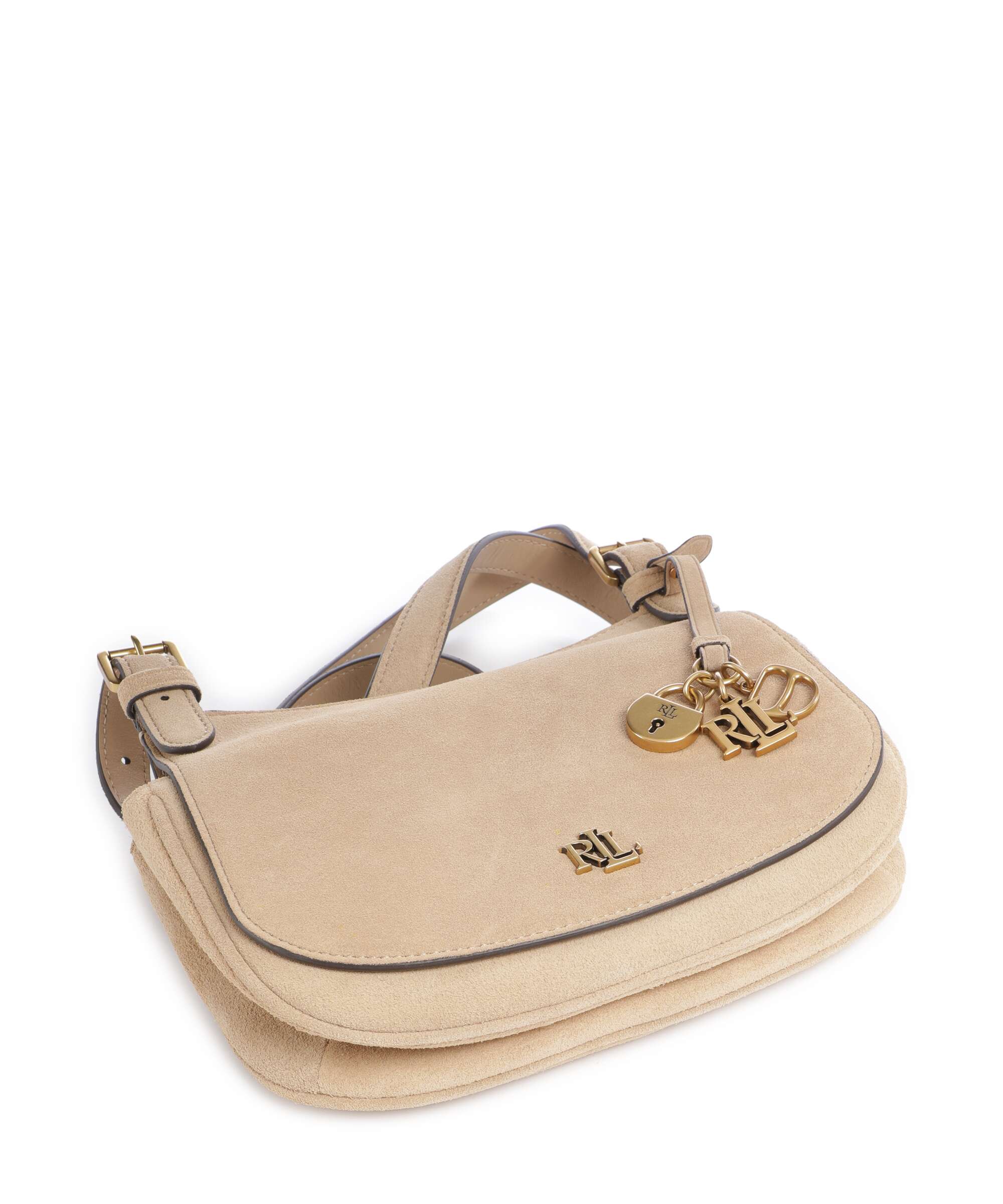 Lauren Ralph Lauren Marcy Medium Crossbody bag tan