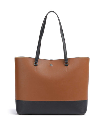 Lauren Ralph Lauren Karly Large Shopper lauren tan/lauren navy