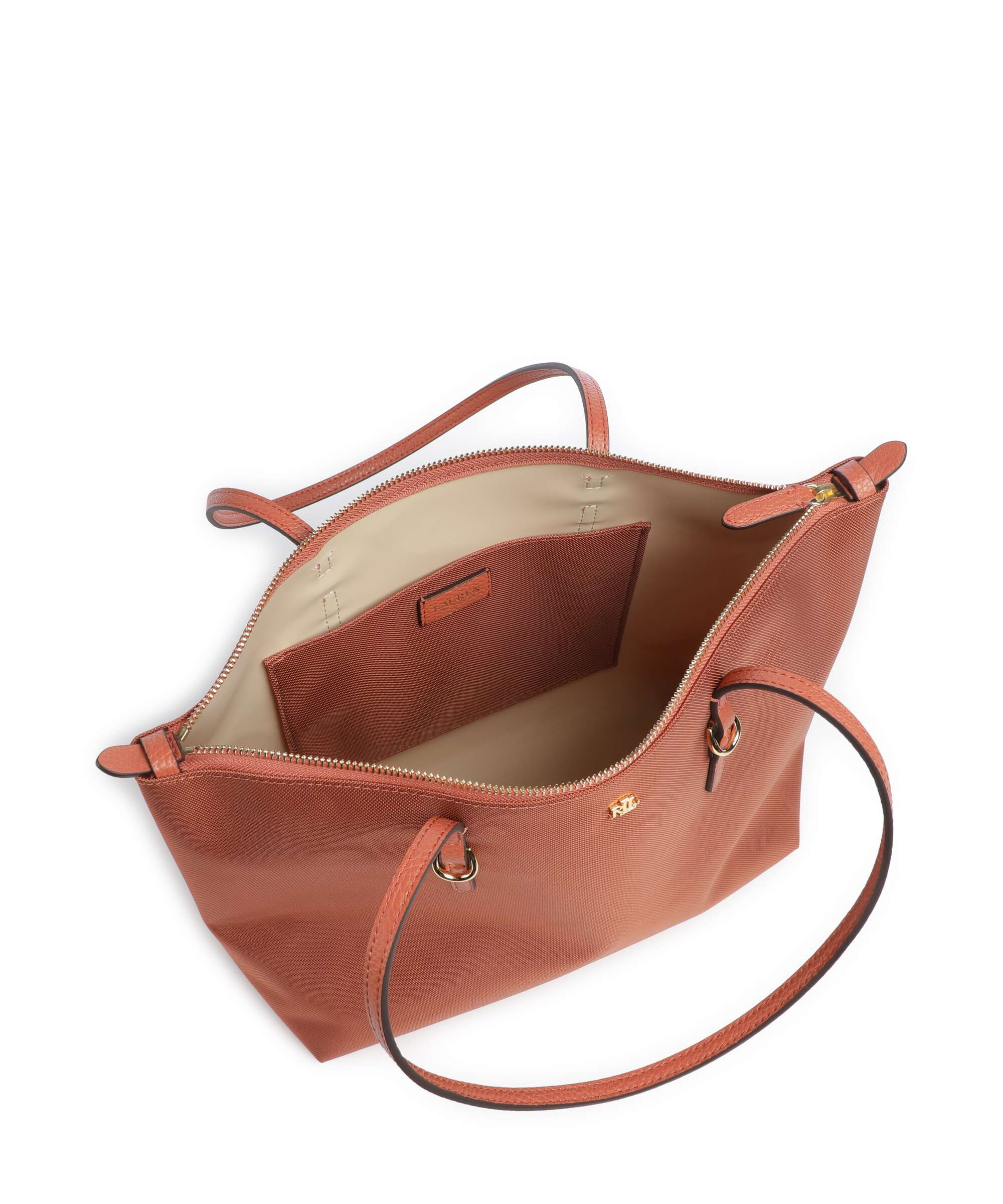 Lauren Ralph Lauren Keaton 26 Tote bag red terracotta
