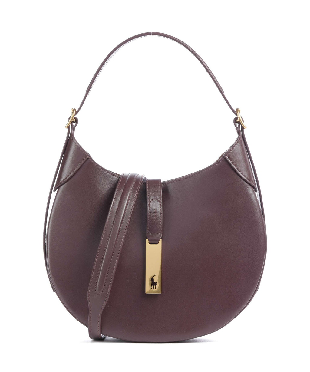 Polo Ralph Lauren ID Collection Small Shoulder bag midnight merlot