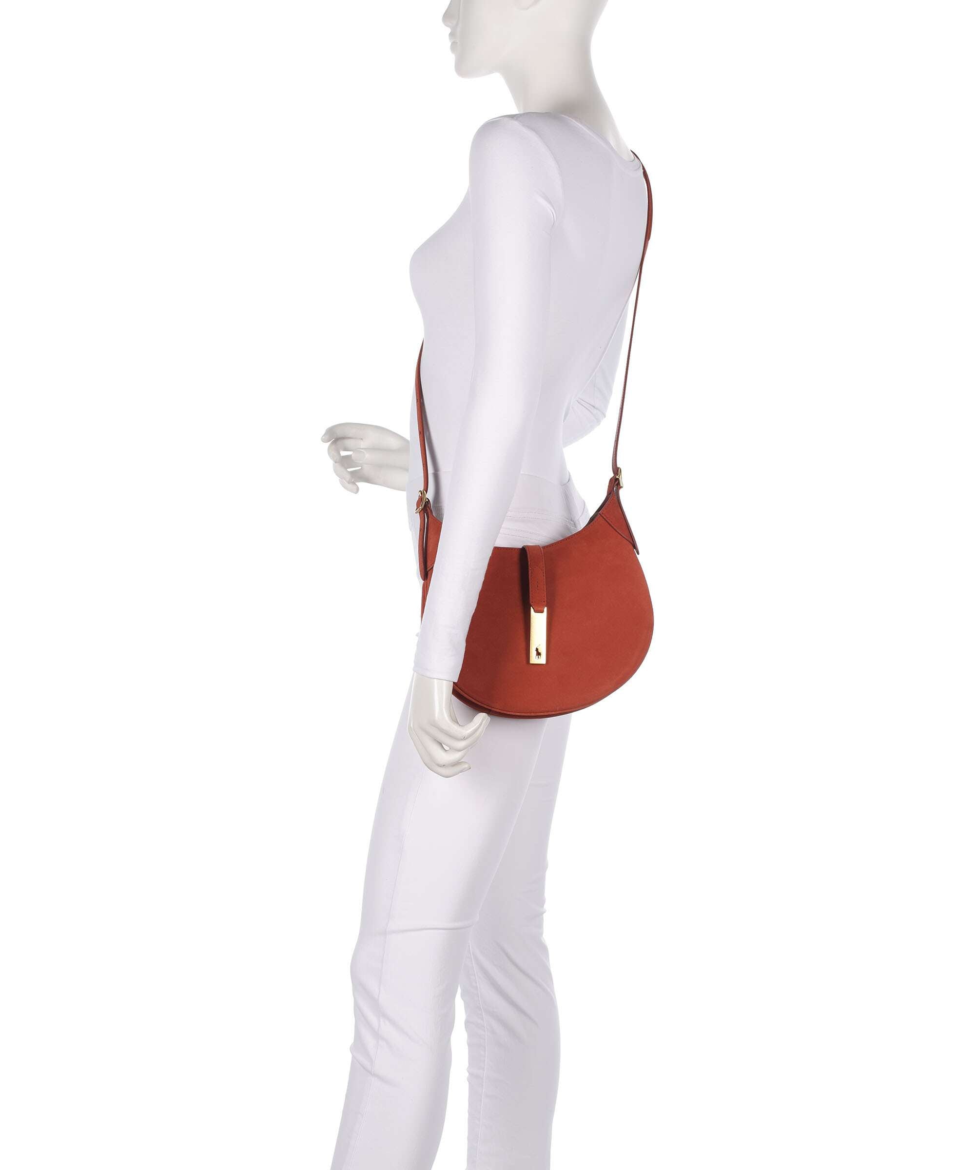 Polo Ralph Lauren ID Collection Small Shoulder bag auburn