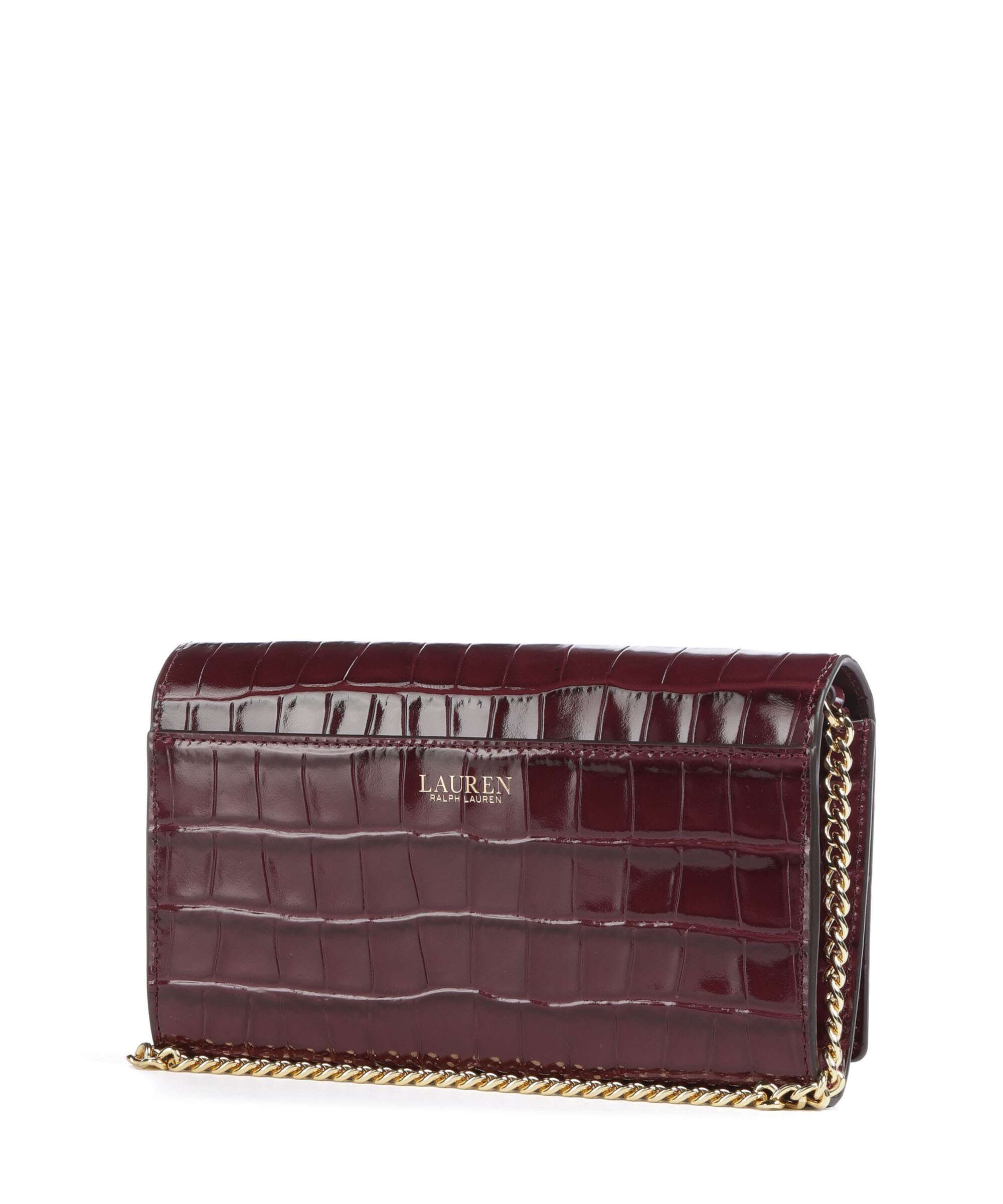 Lauren Ralph Lauren Adair II Large Wallet dark garnet